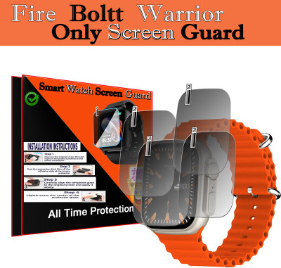 daffin Screen Guard for Fire-Boltt Warrior(Pack of 4)