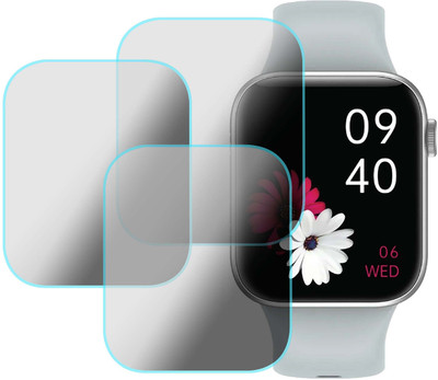 MOKPLZ Screen Guard for CROSSBEATS IGNITE STELLR SMARTWATCH(Pack of 3)