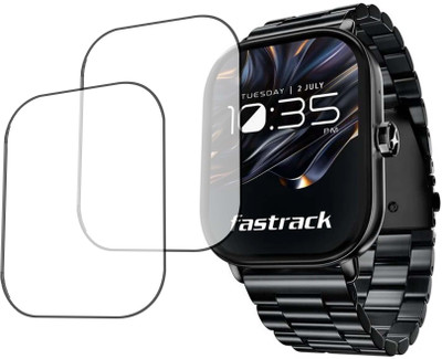 TWUAOP Screen Guard for FASTRACK RADIANT FX2 SMARTWATCH SCREEN GUARD(Pack of 2)