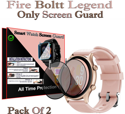 daffin Screen Guard for Fire Boltt Legend(Pack of 2)
