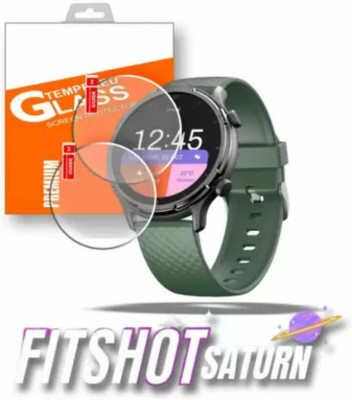 ICROMECK Screen Guard for FITSHOT SATURN SMARTWATCH(Pack of 2)