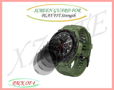 XAZE Screen Guard for PLAY FIT Strength Smartwatch(Pack of 4)