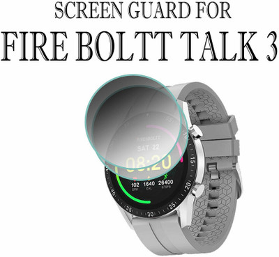 hirdesh Screen Guard for Fire Boltt Talk 3 32.5MM(Pack of 2)