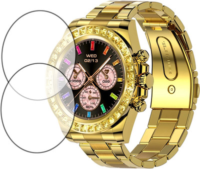 TWUAOP Screen Guard for FIRE BOLTT BLIZZARD ULTRA SMARTWATCH(Pack of 2)