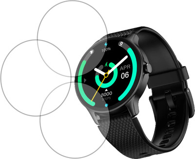 MOBIZONE Screen Guard for NoiseFit Arc Smart Watch Screen Guard | Unbreakable | Edge to Edge Full Screen Coverage and Easy Installation Kit(Pack of 3)