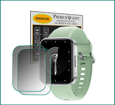 hirdesh Screen Guard for DIZO Watch D Talk(Pack of 2)