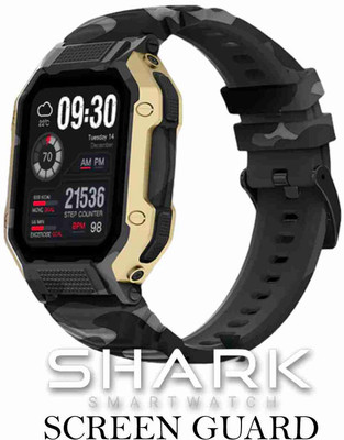 S9HUB Screen Guard for FIRE BOLTT SHARK SMART WATCH(Pack of 2)