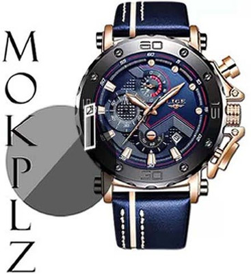 MOKPLZ Screen Guard for LIGE MEANS ANALOG QUARTZ WATCH(Pack of 1)