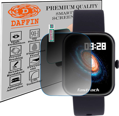 daffin Screen Guard for Fastrack Reflex Hello BT Calling SMARTWATCH(Pack of 1)