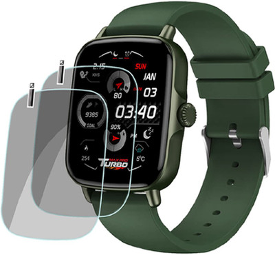 XAZE Screen Guard for Maxima Max Pro Turbo Smartwatch(Pack of 2)