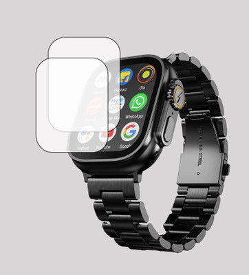 EJZATI Screen Guard for FIRE BOLTT ORACLE SMARTWATCH, SCREEN GUARD(Pack of 2)