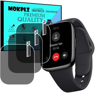 MOKPLZ Screen Guard for REDMI WATCH 3 ACTIVE SMARTWATCH(Pack of 3)