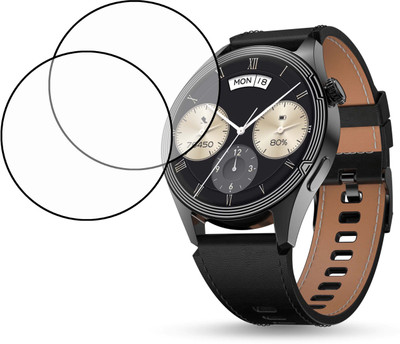 MOKPLZ Screen Guard for PEBBLE CARBON SMARTWATCH(Pack of 2)