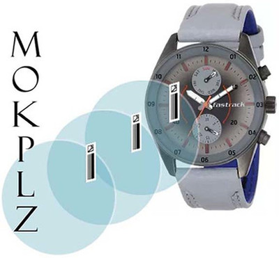 MOKPLZ Screen Guard for FASTRACK ANALOG BLACK MEN WATCH 3229SPO2(Pack of 3)