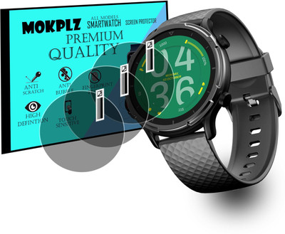 MOKPLZ Screen Guard for FITSHOT SATURN SMARTWATCH(Pack of 3)