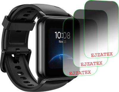 ejzatex Screen Guard for REALME WATCH 2 SMARTWATCH(Pack of 3)