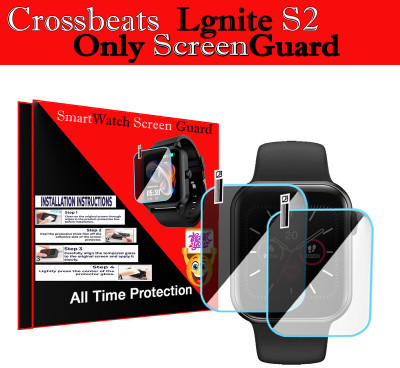 HIDEOUS Screen Guard for Crossbeats Ignite S2(Pack of 2)