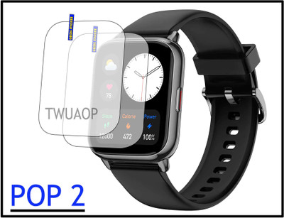 TWUAOP Screen Guard for AMAZFIT POP 2(Pack of 2)