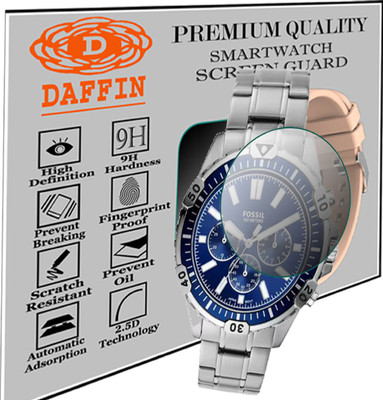 daffin Screen Guard for FOSSIL FS5623 GARRETT ANALOG WATCH FOR MEN(Pack of 1)