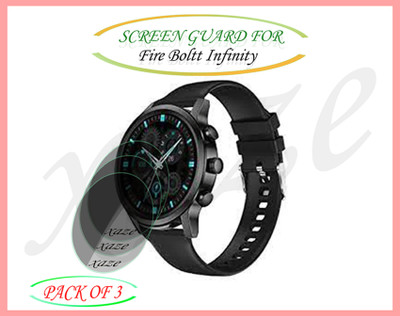 XAZE Screen Guard for Fire Boltt Infinity Smartwatch(Pack of 3)