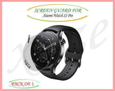 XAZE Screen Guard for Xiaomi Watch S1 Pro Smartwatch(Pack of 1)