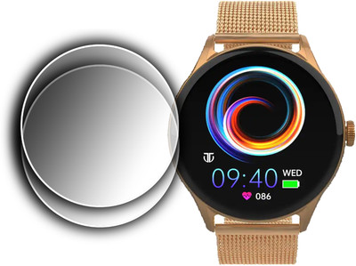 EJZATEX Screen Guard for TITAN EVOKE SMARTWATCH, SCREEN GUARD(Pack of 2)