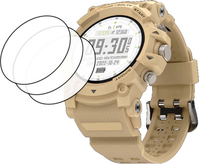 TWUAOP Screen Guard for FIRE BOLTT EXPEDITION SMARTWATCH(Pack of 3)
