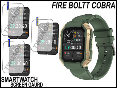 TWUAOP Screen Guard for FIRE BOLTT COBRA(Pack of 3)