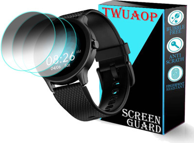 TWUAOP Screen Guard for NOISEFIT FUSE SMARTWATCH(Pack of 3)