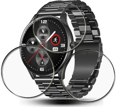 tombik Screen Guard for Zz124-Pebble Cosmos Bold Pro Smartwatch -p-3(Pack of 3)