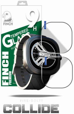FINCH Screen Guard for FIRE BOLTT COLLIDE SMARTWATCH(Pack of 2)