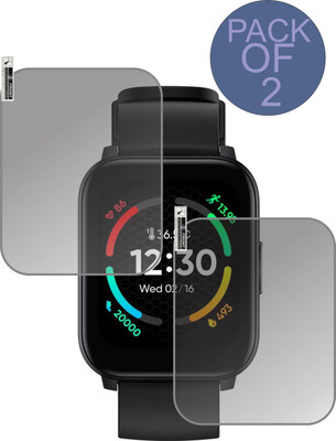 chakoor Screen Guard for Realme TechLife Watch S100(Pack of 2)