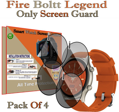 daffin Screen Guard for Fire Boltt Legend(Pack of 4)
