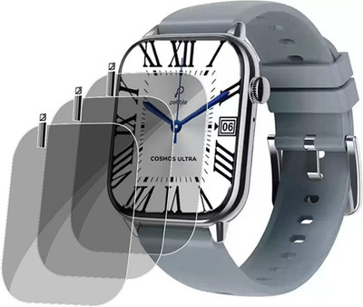 XAZE Screen Guard for Pebble Cosmos Ultra Smartwatch(Pack of 3)