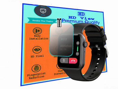 Kundan True Traders Screen Guard for Fire-Boltt Ring Bluetooth Calling SMARTWATCH SCREEN GUARD(Pack of 1)