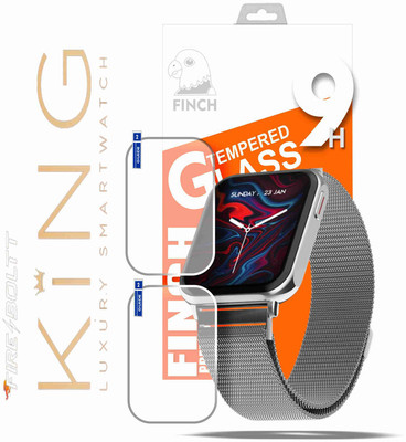 KANCHA Screen Guard for FIRE BOLTT KING SMARTWATCH(Pack of 2)
