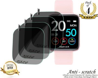 XAZE Screen Guard for Fastrack Reflex Slay Smartwatch(Pack of 4)