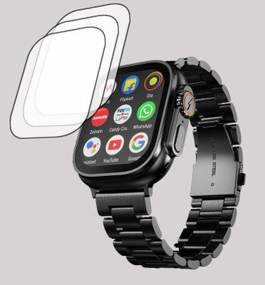 EJZATI Screen Guard for FIRE BOLTT ORACLE SMARTWATCH, SCREEN GUARD(Pack of 3)