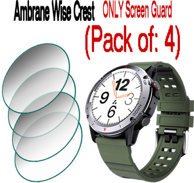 daffin Screen Guard for Ambrane Wise Crest(Pack of 4)