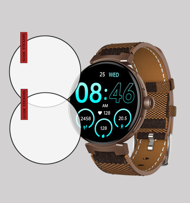 ejzatex Screen Guard for GIZMORE PRIME SMARTWATCH, SCREEN GUARD(Pack of 2)