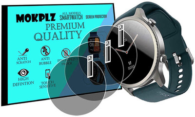 MOKPLZ Screen Guard for NOISEFIT HALO SMARTWATCH(Pack of 3)