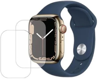 OVMYX Screen Guard for Apple Watch Series 7 Smartwatch(Pack of 2)