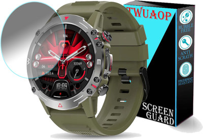 TWUAOP Screen Guard for PEBBLE COSMOS QUEST SMARTWATCH(Pack of 1)