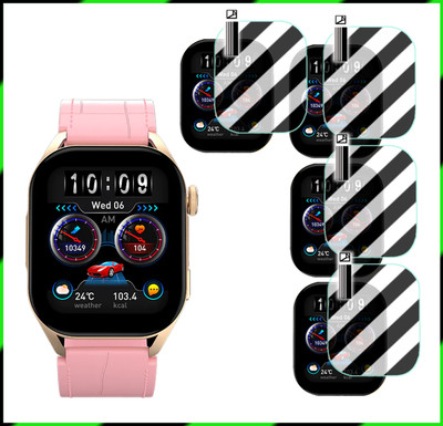 EZGER Screen Guard for Fire Boltt Emperor Smartwatch(Pack of 4)