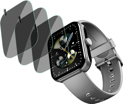 XAZE Screen Guard for boAt Ultima Call Max Smartwatch(Pack of 3)