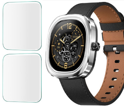 CUBES Screen Guard for Pebble Matrix, 1.3 Inch | Soft and Flexible | Touch Sensitive | Unbreakable | Ultra Thin High Grade TPU Film (Not a Glass Tempered)(Pack of 2)
