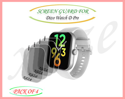 XAZE Screen Guard for Dizo Watch D Pro Smartwatch(Pack of 4)