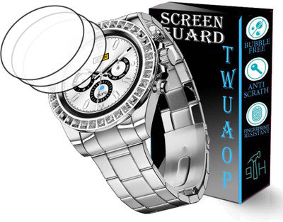 TWUAOP Screen Guard for FIRE BOLTT BLIZZARD ULTRA SMARTWATCH(Pack of 3)
