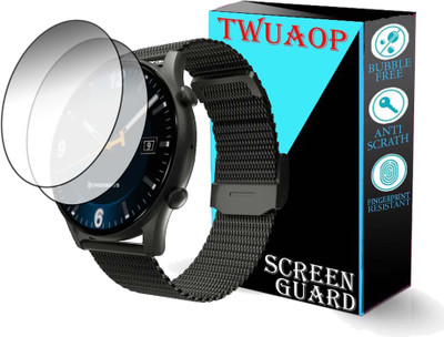 TWUAOP Screen Guard for CROSSBEATS APEX REGAL SMARTWATCH(Pack of 2)