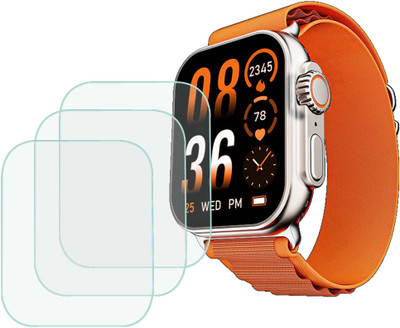 MOKPLZ Screen Guard for BOAT WAVE GLORY PRO SMARTWATCH(Pack of 3)